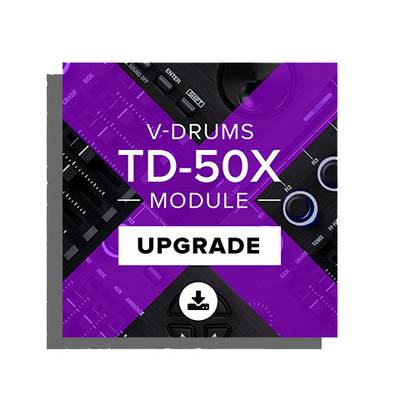 Roland TD-50Xアップグレードパッケージ ※TD-50をお持ちの方対象 ローランド 【メール納品 代引き不可】