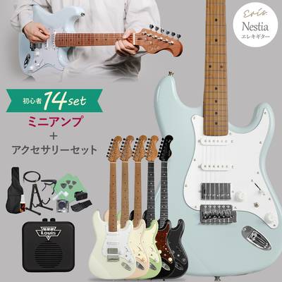 Eris. Nestia エレキギター初心者14点セット 【ミニアンプ付き】 ローステッドメイプルネック エリス 【島村楽器WEBSHOP限定】