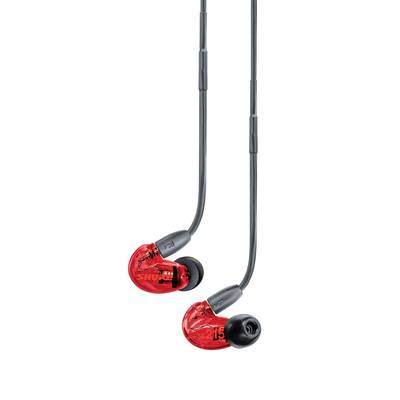 SHURE SE215 Special Edition (レッド) 高遮音性イヤホン シュア SE215SPE-RD-A【2024年9月27日発売予定】